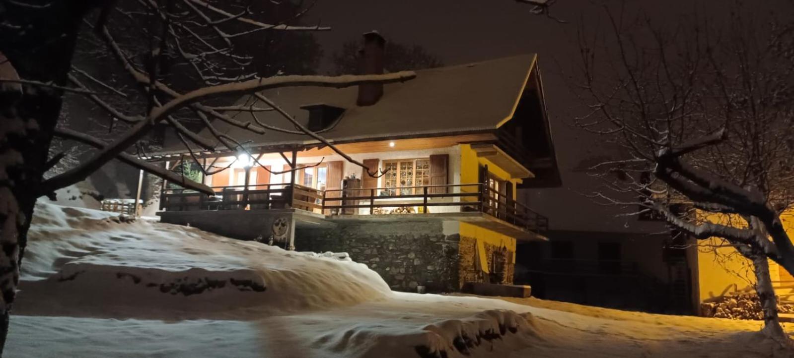 Saint-Colomban-des-Villards Chalet Le Loup Bouquetinヴィラ エクステリア 写真